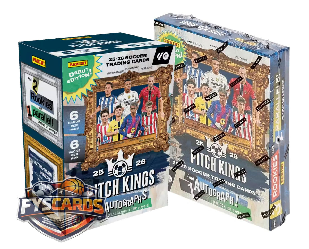 Break Panini Pitch Kings LaLiga 2025/26 - Hobby Box + Blaster Box