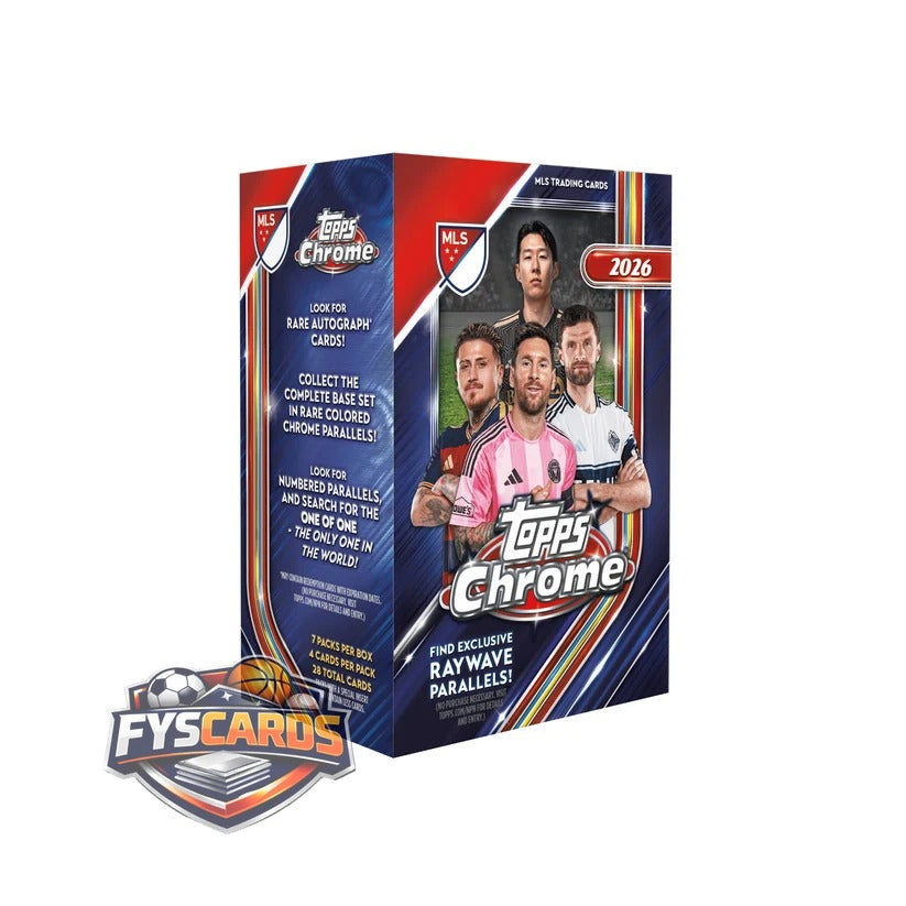 Topps Chrome Major League Soccer 2026 - Value Box