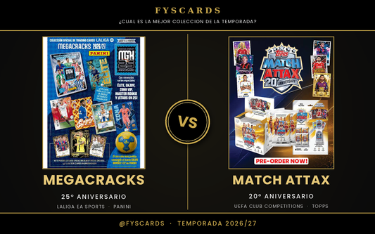 Megacracks vs Match Attax 26/27: ¿cuál es la mejor colección de esta temporada?