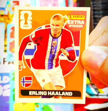 El Extra Sticker dorado de Haaland: la pieza que no esperabas encontrar