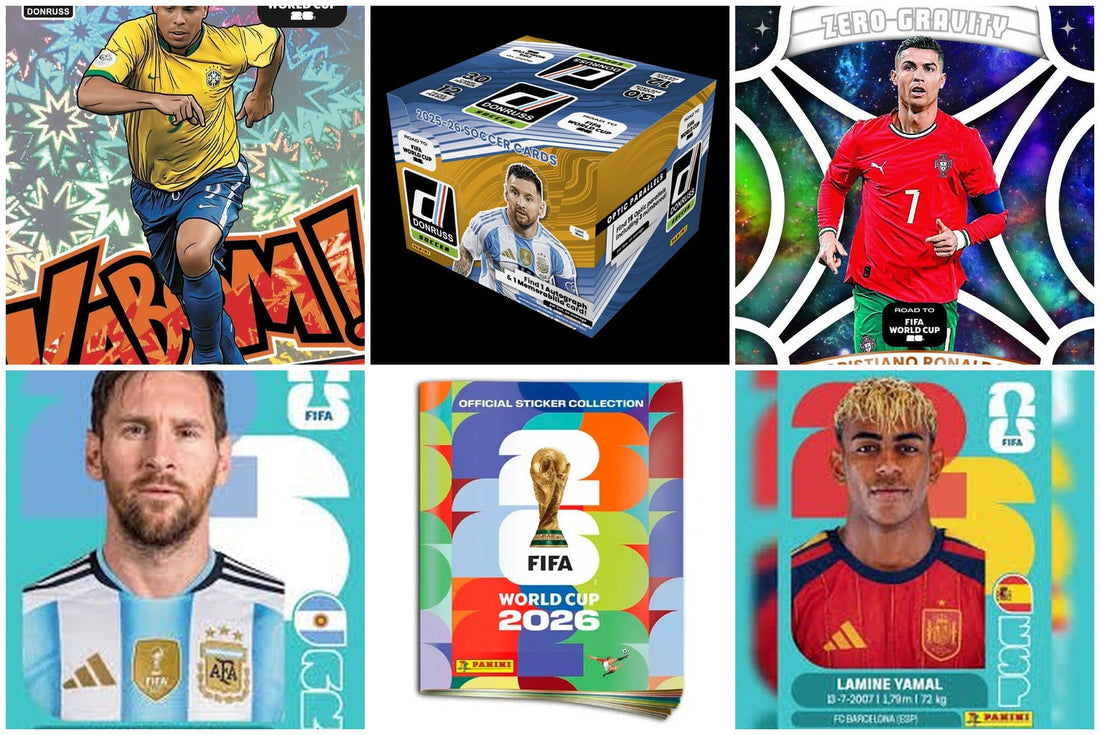 Cartas del Mundial 2026: Donruss Road to World Cup y la Big Collector's Box de Panini 12 de junio de 2026