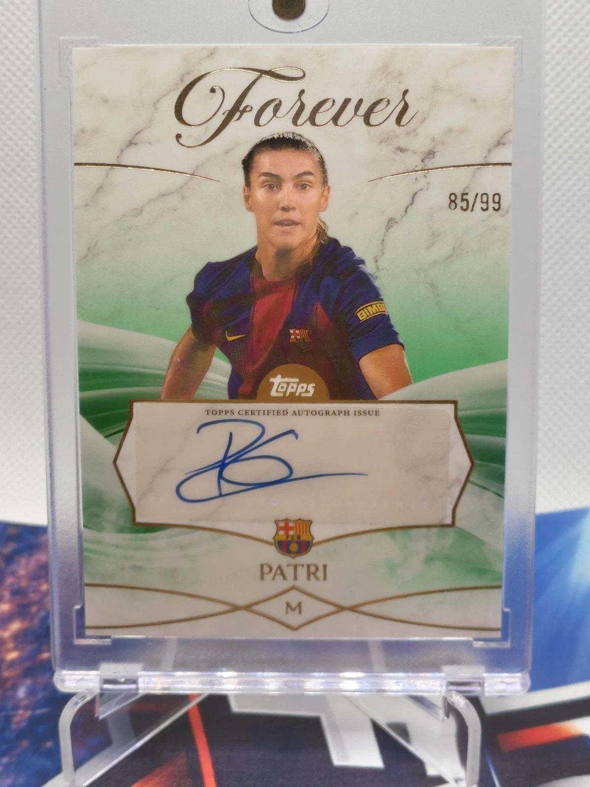 Patri Guijarro Topps Forever FC Barcelona 2025/26 Autograph /99