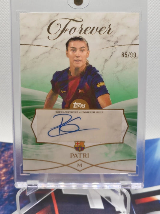 Patri Guijarro Topps Forever FC Barcelona 2025/26 Autograph /99