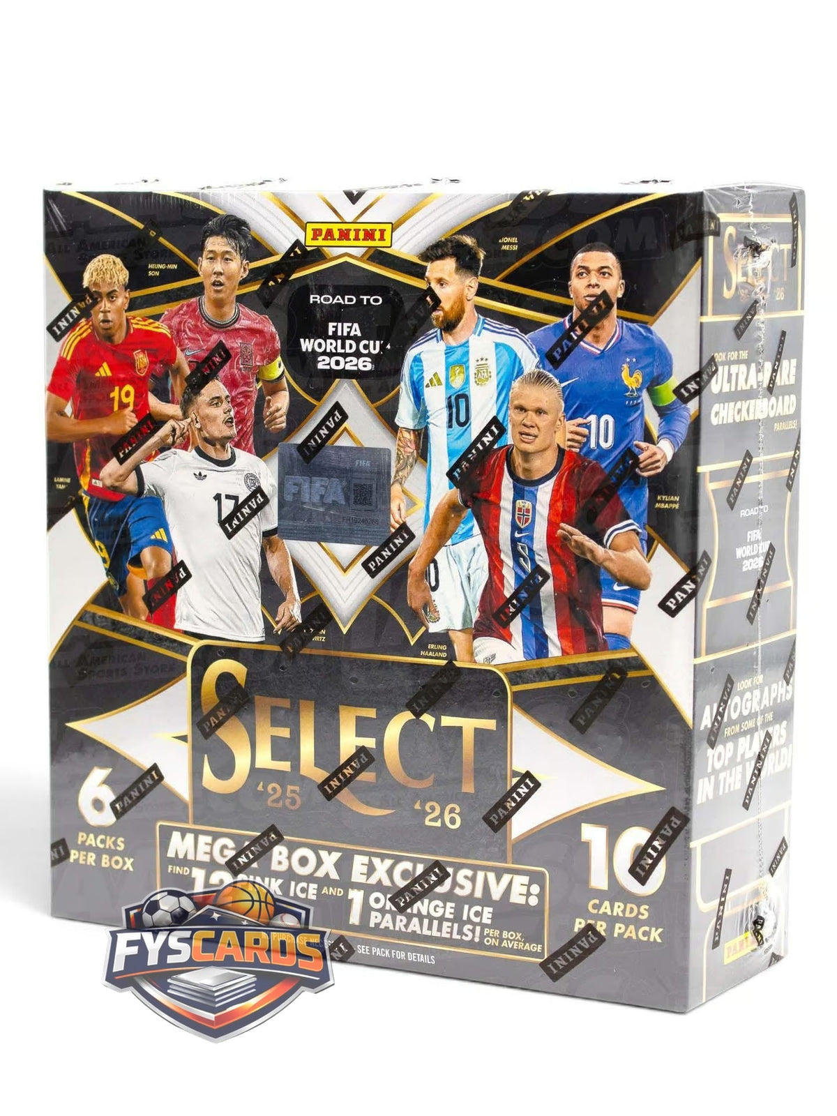 2025/26 Panini Select Road to FIFA World Cup - Soccer Mega Box